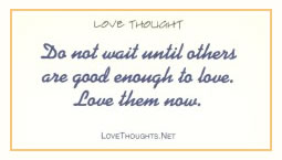 Love Thoughts without Bible Verse